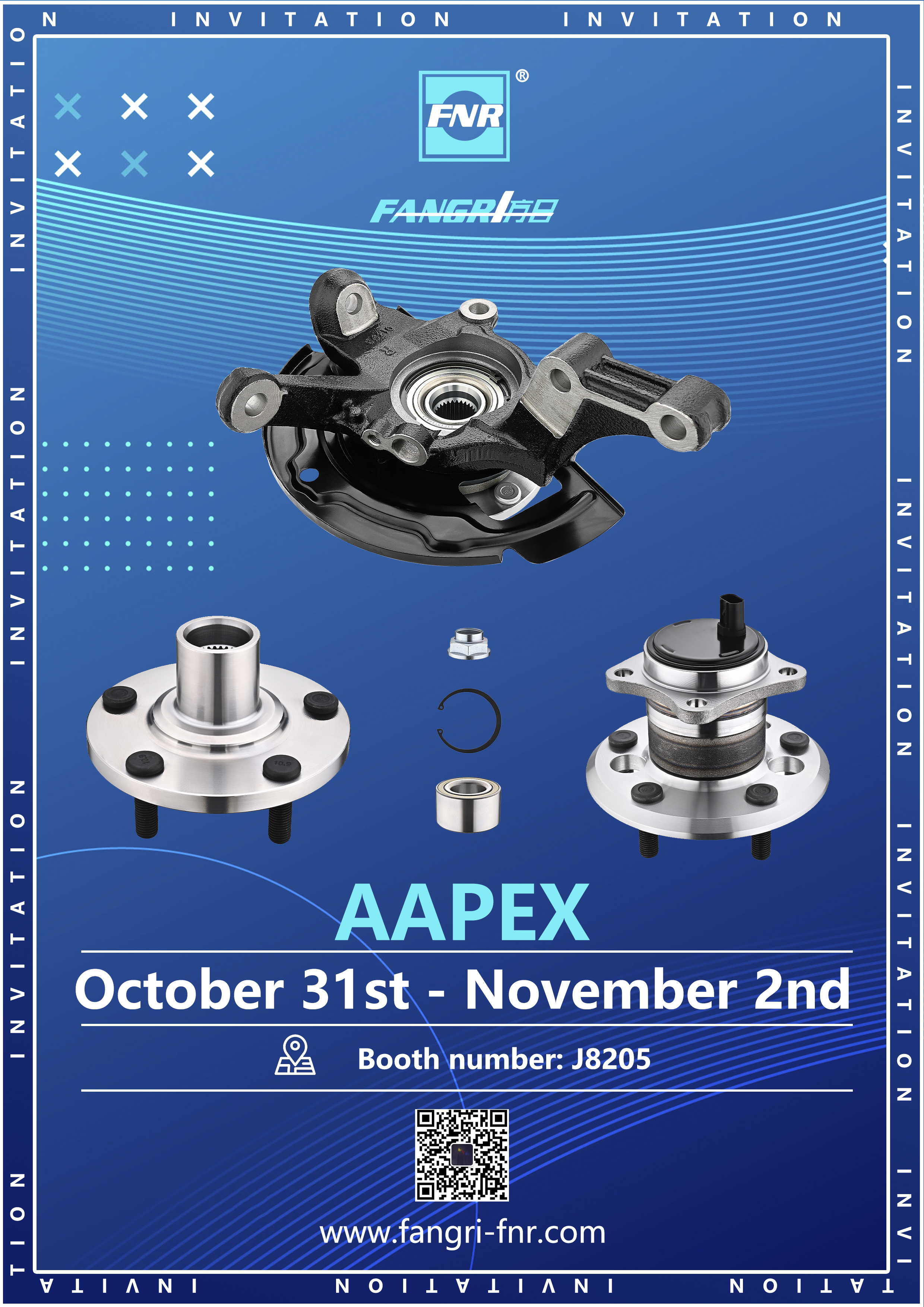 2023年11月AAPEX 美國展會(huì )邀請