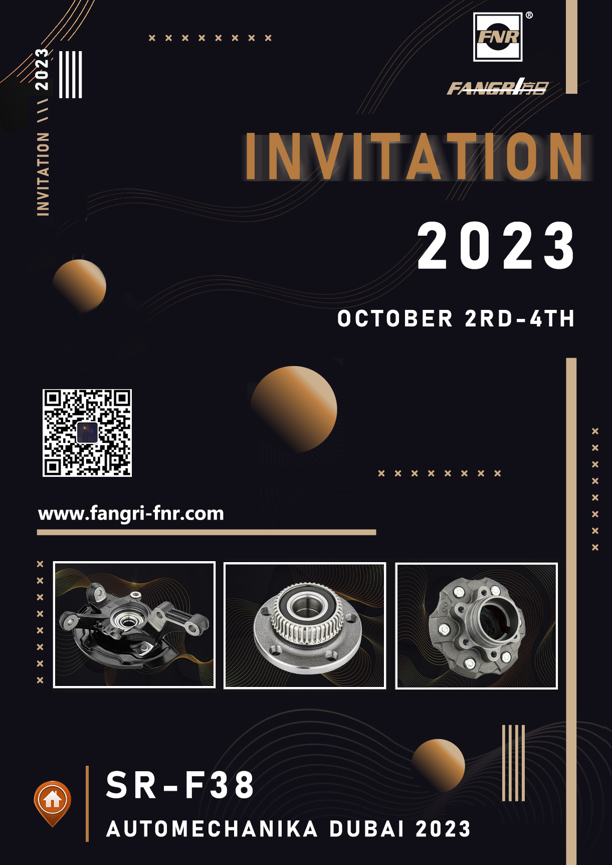 2023年10月 迪拜 AUTOMEKANIKA 展會(huì )邀請函